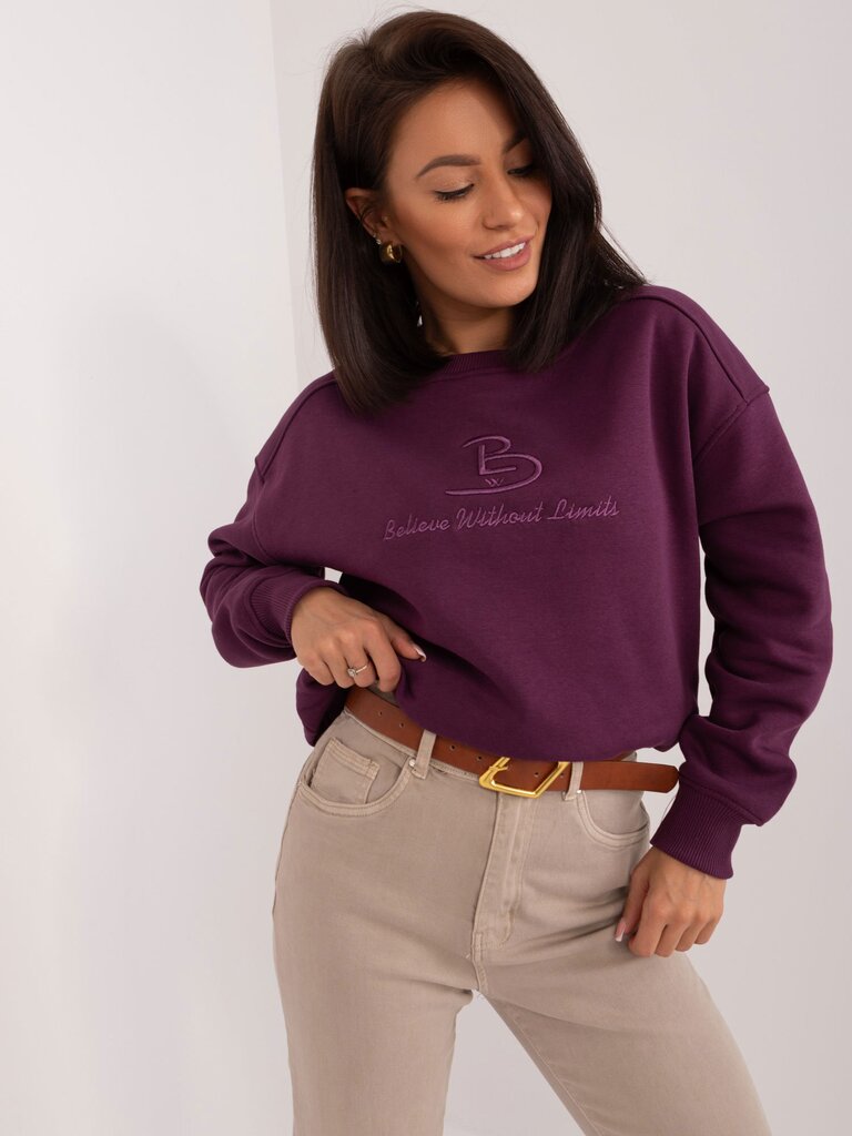 Džemperis moterims 756444509, violetinis kaina ir informacija | Džemperiai moterims | pigu.lt