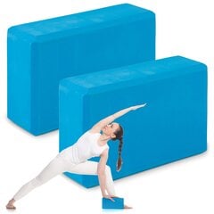 Jogos blokas Neo-Sport NS-962, 23 x 15 x 8 cm, mėlynas цена и информация | Товары для йоги | pigu.lt