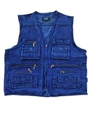 Icepeak мужская софтшелл куртка LUKAS 57974-3 57974-3*390, тёмно-синяя цена и информация | Мужские жилетки | pigu.lt