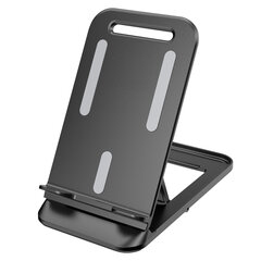 Universal Foldable Stand Black kaina ir informacija | Planšečių, el. skaityklių priedai | pigu.lt