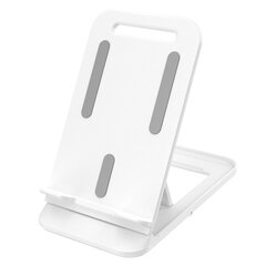 Universal Foldable Stand White kaina ir informacija | Planšečių, el. skaityklių priedai | pigu.lt