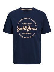 Jack & Jones детская футболка 12249723*03, тёмно-синий 5715508678235 цена и информация | Рубашка для мальчиков | pigu.lt