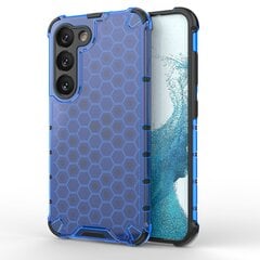 Hurtel Honeycomb case for Samsung Galaxy S23 armored hybrid cover blue kaina ir informacija | Telefono dėklai | pigu.lt