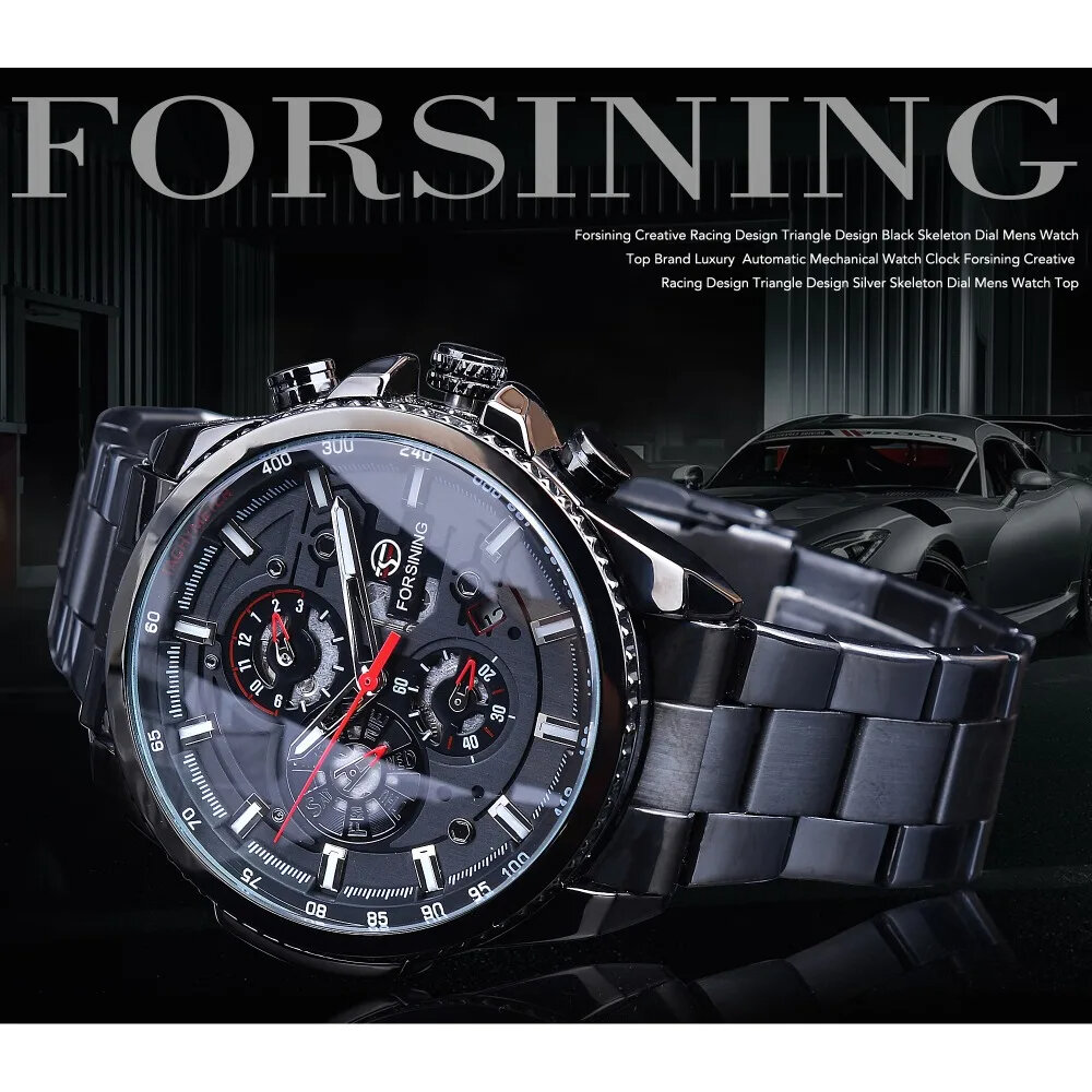 Vyriškas Laikrodis Forsining 485 цена и информация | Vyriški laikrodžiai | pigu.lt
