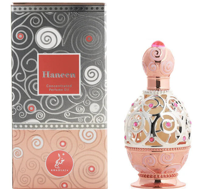 Parfumuotas aliejus Khadlaj Haneen Rose Gold moterims/vyrams, 20 ml цена и информация | Parfumuota kosmetika moterims | pigu.lt