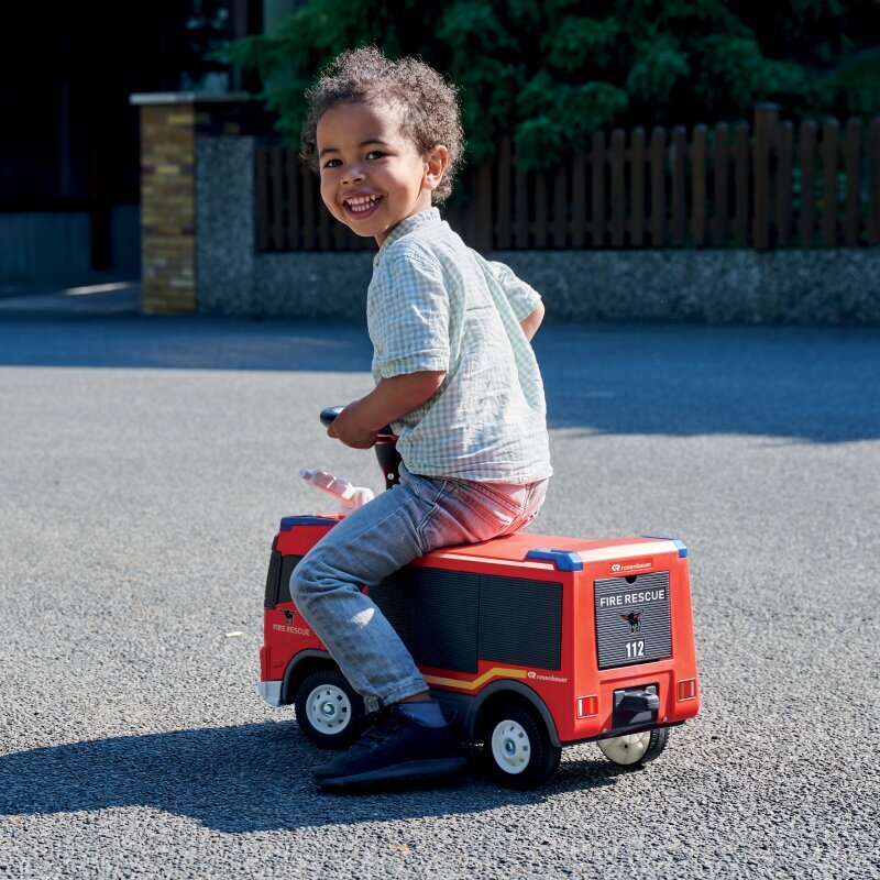 Paspiriamas gaisrinis automobilis su vandens patranka Volvo цена и информация | Žaislai kūdikiams | pigu.lt