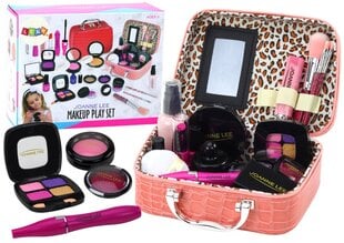 Детский косметический набор в розовом чемоданчике Lean Toys цена и информация | Игрушки для девочек | pigu.lt
