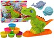 Plastilino žaidimas Lean Toys Dinozauras цена и информация | Lavinamieji žaislai | pigu.lt