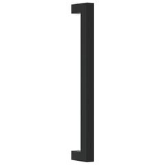 Spintelės rankenėlė vidaXL, 192 mm, juoda цена и информация | Ручки для мебели | pigu.lt