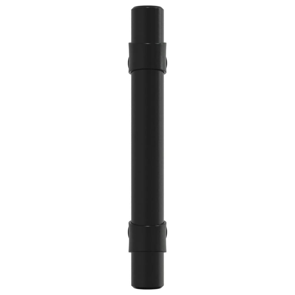 Spintelės rankenėlė vidaXL, 64 mm, juoda цена и информация | Baldų rankenėlės | pigu.lt