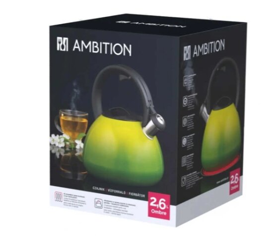 Ambition arbatinukas 2,6 l kaina ir informacija | Kavinukai, virduliai | pigu.lt