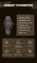 Мужские часы Naviforce 725. цена и информация | Мужские часы | pigu.lt