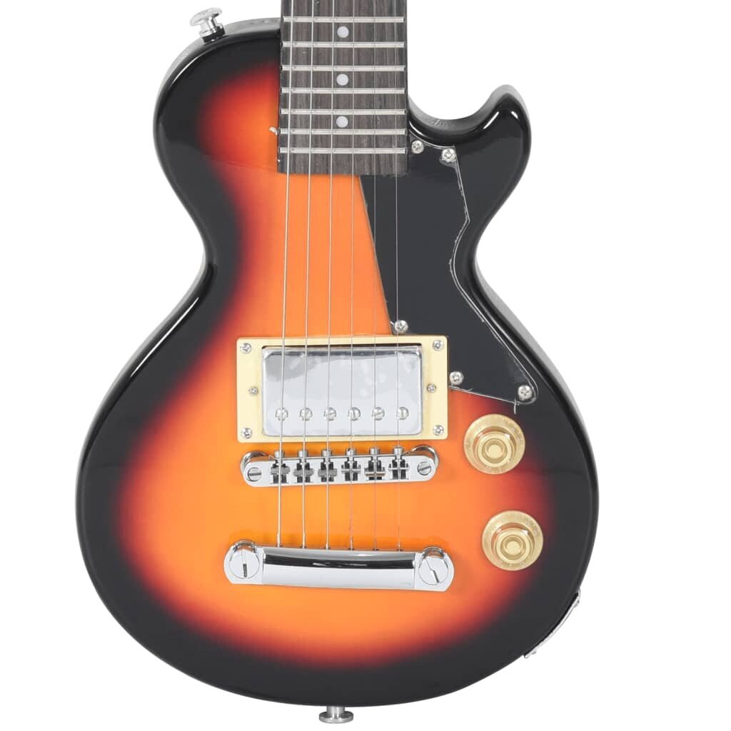 Elektrinė gitara su dėklu VidaXL 3/4 30 цена и информация | Gitaros | pigu.lt