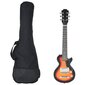 Elektrinė gitara su dėklu VidaXL 3/4 30 цена и информация | Gitaros | pigu.lt