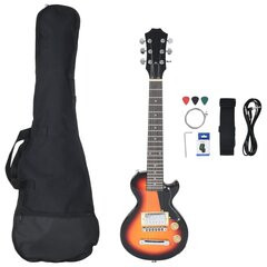 Elektrinė gitara su dėklu VidaXL 3/4 30 kaina ir informacija | Gitaros | pigu.lt