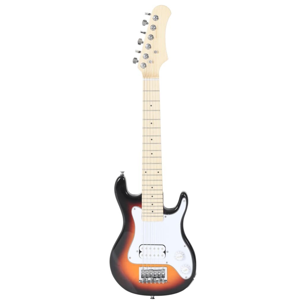 Elektrinė gitara su dėklu VidaXL 3/4 30 kaina ir informacija | Gitaros | pigu.lt