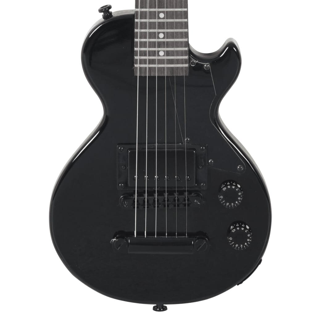 Elektrinė gitara su dėklu VidaXL 3/4 30 kaina ir informacija | Gitaros | pigu.lt
