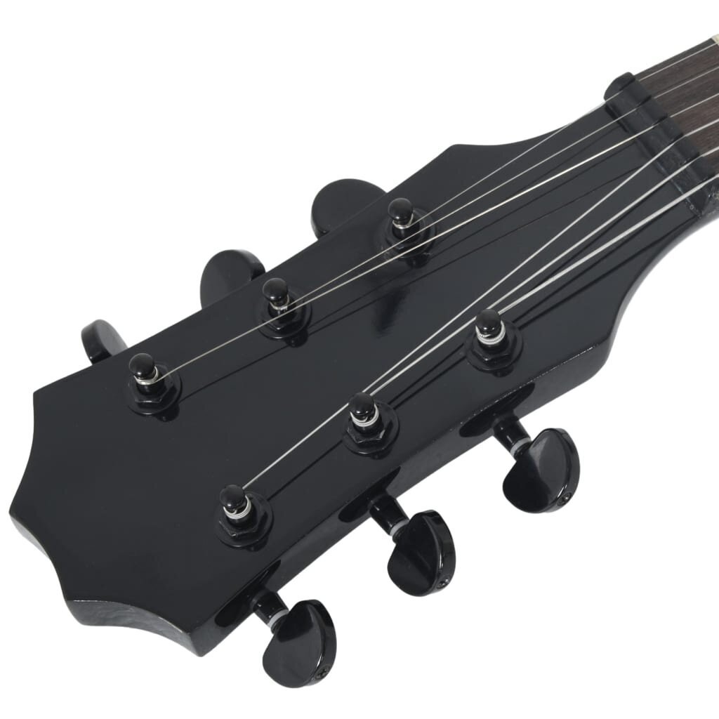 Elektrinė gitara su dėklu VidaXL 3/4 30 kaina ir informacija | Gitaros | pigu.lt