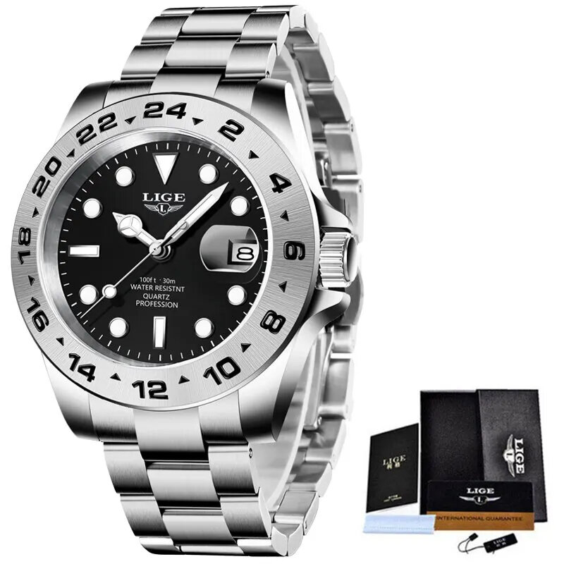 Vyriškas Laikrodis Lige 800 kaina ir informacija | Vyriški laikrodžiai | pigu.lt