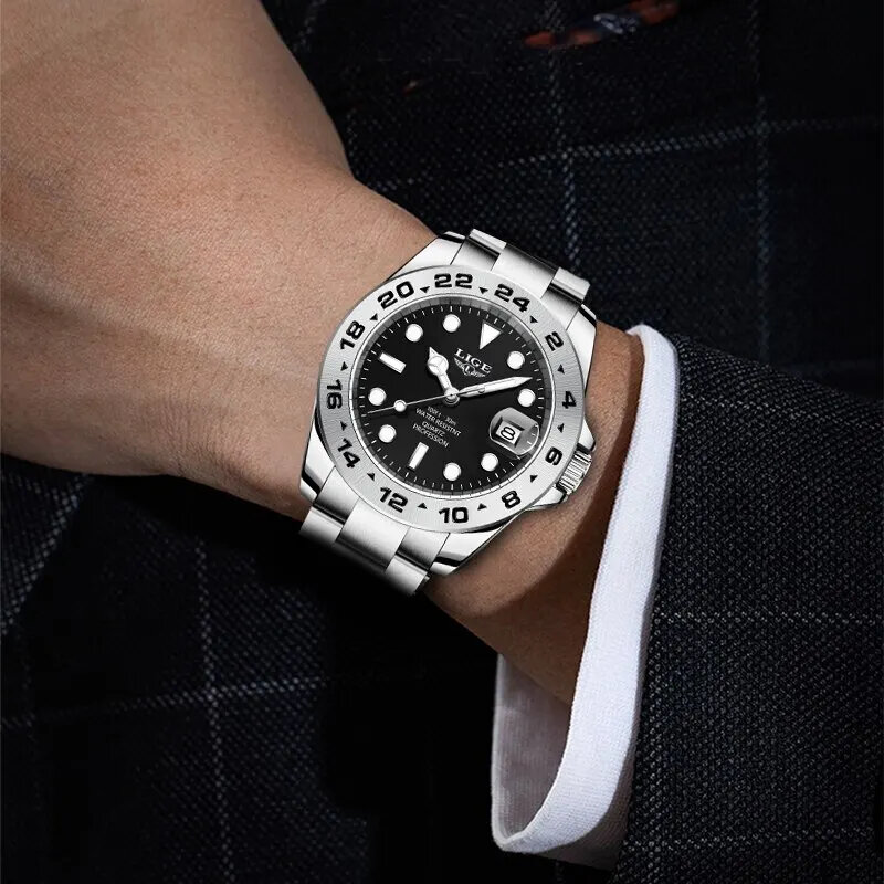 Vyriškas Laikrodis Lige 800 kaina ir informacija | Vyriški laikrodžiai | pigu.lt