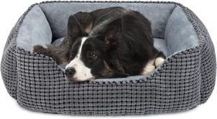 Guolis šunims, Joejoy 63x53x20 cm pilkas kaina ir informacija | Guoliai, pagalvėlės | pigu.lt