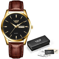 Мужские часы Lige 754. цена и информация | Мужские часы | pigu.lt
