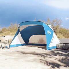Paplūdimio palapinė Taffeta, mėlyna цена и информация | Палатки | pigu.lt