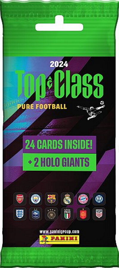 Futbolo kortelių rinkinys Top Class 2024 Fat Pack, 26 vnt. kaina ir informacija | Kolekcinės kortelės | pigu.lt