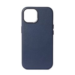 Decoded Leather Case with MagSafe for iPhone 15 - blue цена и информация | Чехлы для телефонов | pigu.lt