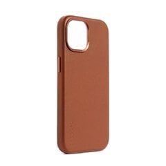 Decoded Leather Case with MagSafe for iPhone 15 - brown цена и информация | Чехлы для телефонов | pigu.lt