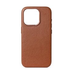 Decoded Leather Case with MagSafe for iPhone 15 Pro - brown цена и информация | Чехлы для телефонов | pigu.lt