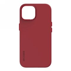 Decoded Silicone Case with MagSafe for iPhone 15 Plus - red цена и информация | Чехлы для телефонов | pigu.lt