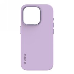 Decoded Silicone Case with MagSafe for iPhone 15 Pro Max - lavender цена и информация | Чехлы для телефонов | pigu.lt