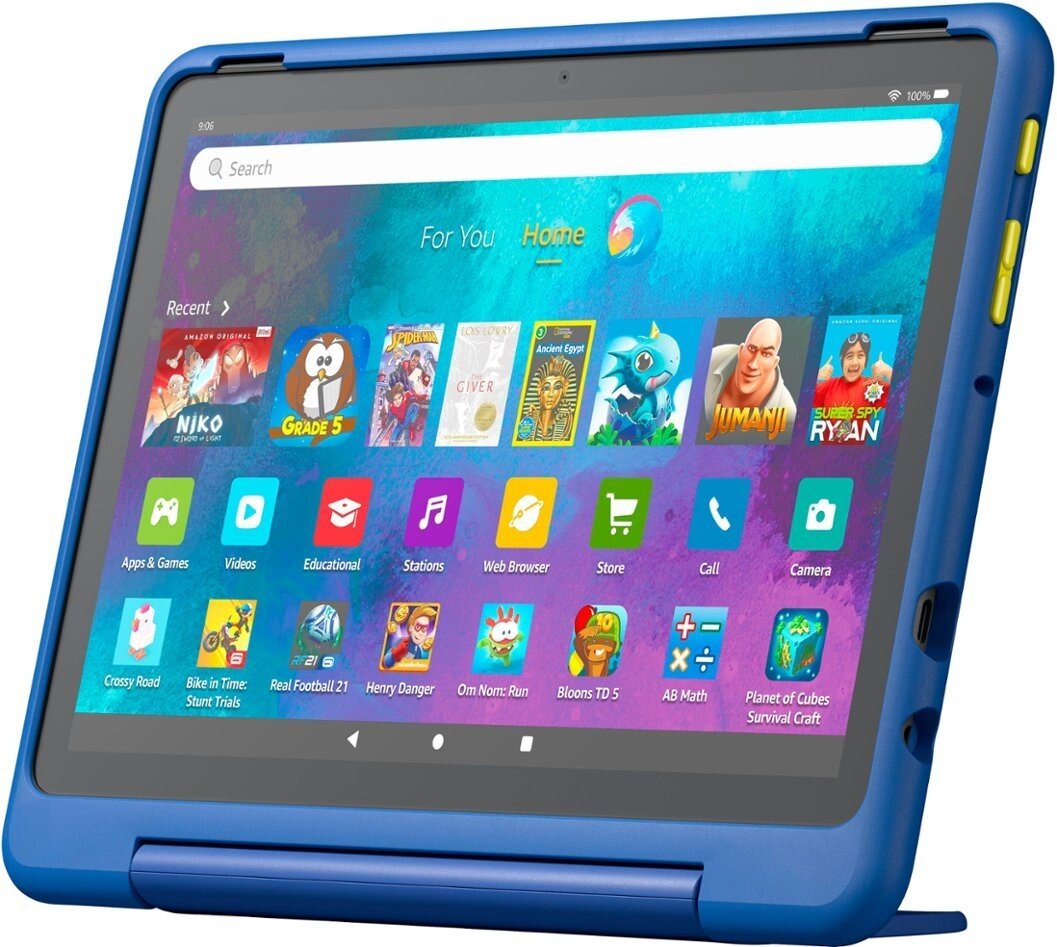 Amazon Fire HD 10 32GB Kids Pro 2023 kaina ir informacija | Planšetiniai kompiuteriai | pigu.lt