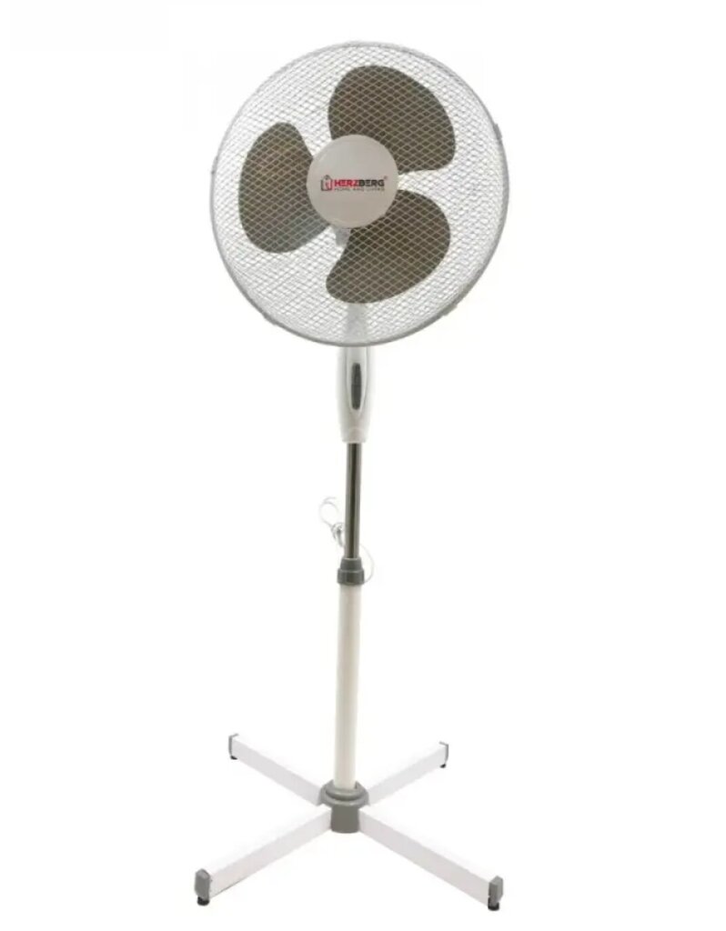 Ventiliatorius su ventiliatoriaus stovu: Herzberg HG-8018 kaina ir informacija | Ventiliatoriai | pigu.lt