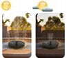 Plūduriuojantis fontanas su saulės baterija Gotel, 1 vnt. kaina ir informacija | Sodo dekoracijos | pigu.lt
