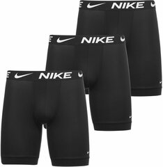Nike vyriški bokseriai Dri-FIT ESSENTIAL MICRO BRIEFLONG 3 vnt., juodi цена и информация | Трусы | pigu.lt