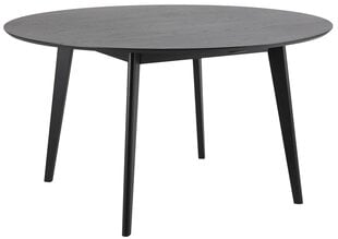 Stalas Actona Roxby, juodas/pilkas kaina ir informacija | Virtuvės ir valgomojo stalai, staliukai | pigu.lt