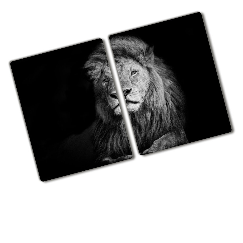 Pjaustymo lentelė Liūtas, 2x40x52 cm, 2 vnt. kaina ir informacija | Pjaustymo lentelės | pigu.lt