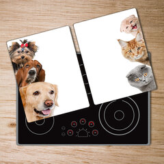Pjaustymo lentelė Šunys Katės, 2x40x52 cm, 2 vnt. kaina ir informacija | Pjaustymo lentelės | pigu.lt