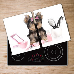 Pjaustymo lentelė Jorkšyro šuo, 2x40x52 cm, 2 vnt. kaina ir informacija | Pjaustymo lentelės | pigu.lt