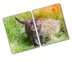 Pjaustymo lentelė Kiaulpienės kačiukas, 2x40x52 cm, 2 vnt. kaina ir informacija | Pjaustymo lentelės | pigu.lt
