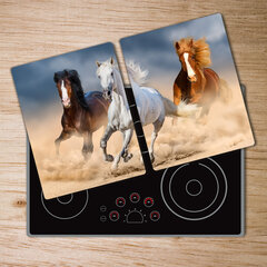 Pjaustymo lentelė Arkliai dykumoje, 2x40x52 cm, 2 vnt. kaina ir informacija | Pjaustymo lentelės | pigu.lt