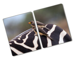 Pjaustymo lentelė Paukščiai Ir Zebra, 2x40x52 cm, 2 vnt. kaina ir informacija | Pjaustymo lentelės | pigu.lt
