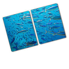 Pjaustymo lentelė Koralų žuvys, 2x40x52 cm, 2 vnt. kaina ir informacija | Pjaustymo lentelės | pigu.lt