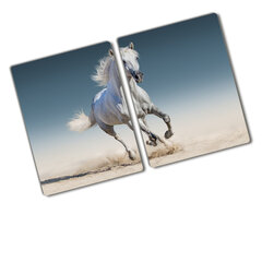 Pjaustymo lentelė Šuoliais baltas arklys, 2x40x52 cm, 2 vnt. kaina ir informacija | Pjaustymo lentelės | pigu.lt