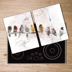 Pjaustymo lentelė Paukščiai ant šakos, 2x40x52 cm, 2 vnt. kaina ir informacija | Pjaustymo lentelės | pigu.lt