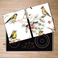 Pjaustymo lentelė Miško paukščių augalai, 2x40x52 cm, 2 vnt. kaina ir informacija | Pjaustymo lentelės | pigu.lt
