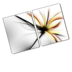 Pjaustymo lentelė Abstrakti gėlė, 2x40x52 cm, 2 vnt. цена и информация | Разделочная доска | pigu.lt