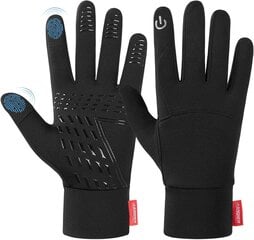 Зимние спортивные перчатки Lapulas, сенсорные цена и информация | Мужские шарфы, шапки, перчатки | pigu.lt